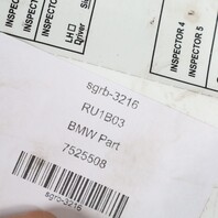 2001-2005 BMW 330i Radiator Cooling Fan With Shroud Puller 17117561757 OEM