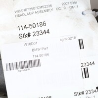 2005-2007 BMW 525i 530i 545i 550i M5 Left Xenon Headlight 63127160157 OEM