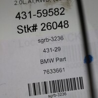 2012-2016 BMW 328i 2.0 RWD Automatic Rear Drive Shaft 26107633661 OEM