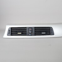 2012-2018 BMW 328i 335i 428i 435i Dash AC Air Vent Center Trim Satinsilber  OEM