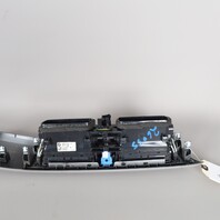 2012-2018 BMW 328i 335i 428i 435i Dash AC Air Vent Center Trim Satinsilber  OEM