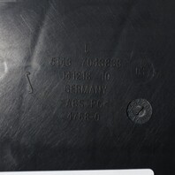 2003-2008 BMW Z4 E85 Left Driver Rear Speaker Cover OEM 51167055054 NOTE