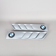 1996-2002 BMW Z3 Fender Grille Set Pair Right / Left 51130031435 OEM