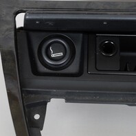 2004-2007 BMW 645ci 650i Center Console Trim Birch 51167073646 OEM Used