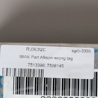 2001 BMW X5 E53 Transmission Computer TCU TCM 24607513398 OEM Used