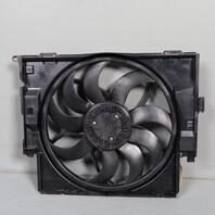 BMW 328i 335i 428i 435i Radiator Cooling Fan With Shroud 17428641964 OEM Used