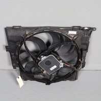 BMW 328i 335i 428i 435i Radiator Cooling Fan With Shroud 17428641964 OEM Used
