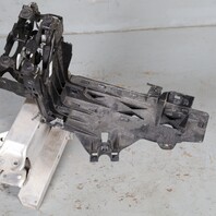 11-16 BMW 528i 535i 550i Left Hood Latch Support Bracket 51647200793 OEM Used