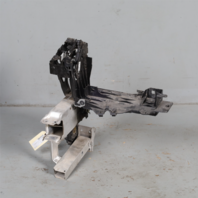11-16 BMW 528i 535i 550i Left Hood Latch Support Bracket 51647200793 OEM Used