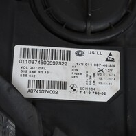 2014-2016 BMW 528i 535i 550i M5 Right Xenon Headlight 63117343906 OEM Used