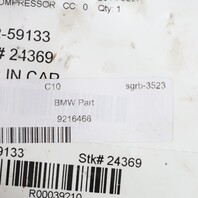 2012-2015 BMW 320i 328i 428i 528i AC Compressor 64529216466 OEM Used