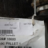 2009-2012 BMW 750i Rear Axle Differential Carrier 33107577097 OEM Used