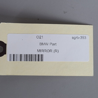 1995-2001 BMW 740i 750i Right Side View Door Mirror 51168165122 OEM Used