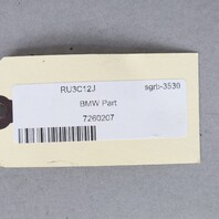 2011-2017 BMW X3 X4 Front Seat Belt Buckle 72117260207 OEM Used