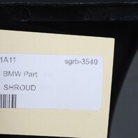 2001-2006 BMW 325i 330i Radiator Fan Shroud 17111436259 OEM Used