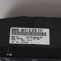 1995-2001 BMW 740i 750i Climate Temperature Control Panel 64118379111 OEM Used
