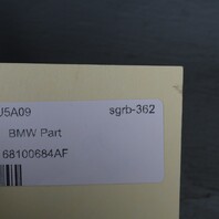 2013-2016 Dodge Dart Trunk Lid Center Reflector 68100684AF OEM Used