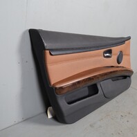 2008-2013 BMW 328i 335i M3 Left Front Door Panel Saddle Brown OEM Used