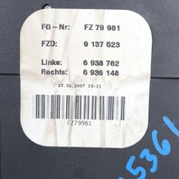 2006-2008 BMW 328i Overhead Dome Light Sunroof Switch 61319137523 OEM Used