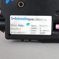 2007 BMW 328i Sunroof Drive Motor 67616922257 OEM Used