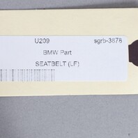 2007-2013 BMW 328i 335i M3 Coupe Left Front Seat Belt 72119114283 OEM Used