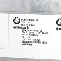 BMW 328i 335i 528i 535i Bluetooth Telematics Control Module 84109149614 OEM Used