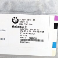BMW 328i 335i 528i 535i Bluetooth Telematics Control Module 84109149614 OEM Used
