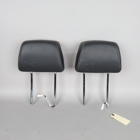 2011-2018 BMW X3 X4 Front Seat Headrest Pair "X" Logo 52107368473 OEM Used
