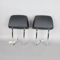 2011-2018 BMW X3 X4 Front Seat Headrest Pair "X" Logo 52107368473 OEM Used
