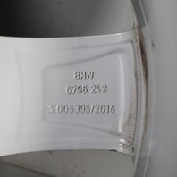 2012-2015 BMW 328i 335i Wheel 17 X 7.5 Style 393 Rim 36116796242 OEM Used