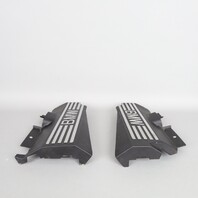 2006-2010 BMW 550i 650i 750i Engine Cover Plastic Pair 11127548849 OEM Used