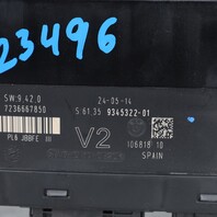 2011-2016 BMW 528i 535i 550i M5 M6 Electronic Junction Box 61359345322 OEM Used