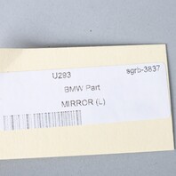 1996-2002 BMW Z3 E36 Left Door Mirror Side View 51168397039 OEM Used