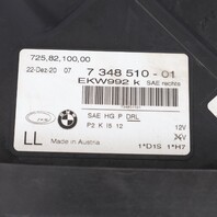 2013‑2015 BMW 740i 740Li 750i 750Li 760Li Right Xenon Headlamp 63117348510 OEM Used