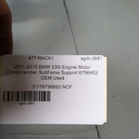 2009‑2019 BMW 535i 550i 640i 740i 750i Front Engine Suspension Subframe OEM Used