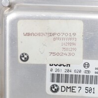 1999-2001 BMW 740i M62 Engine Computer Module ECU ECM DME 12147502430 OEM Used
