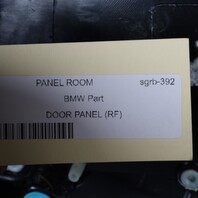 2014-2018 BMW X5 Right Front Door Panel Black 51417369954 OEM Used