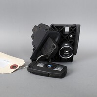 08-10 BMW X5 3.0 Engine Computer CAS Immobilizer Key Fob 12147594483 OEM Used