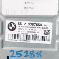 2016-2018 BMW 320i 328i 340i M3 F30 High Fidelity Amplifier 65129387658 OEM Used