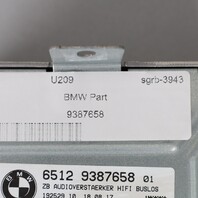 2016-2018 BMW 320i 328i 340i M3 F30 High Fidelity Amplifier 65129387658 OEM Used