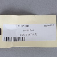 2004-2010 BMW X3 Left Front Seat Belt Retractor 72113448357 OEM Used