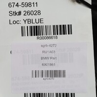 2003-2008 BMW Z4 E85 Radiator Fan With Shroud 600 Watt 17427542912 OEM