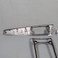 2003-2008 BMW Z4 E85 Dash Center Console Trim Set Aluminium 51457036358