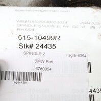 BMW 525i 528i 535i 545i 550i Right Front Spindle Knuckle 31216760954 OEM Used
