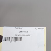 2015-2020 BMW M4 Convertible Rear Coil Spring Set Pair 33537847712 OEM Used