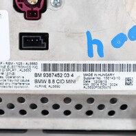 2016-2017 Mini Cooper Central Information Display Screen 65509387452 OEM