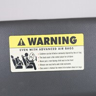 2004-2010 BMW 645ci 650ci M6 Convertible Right Sunvisor 51167076704 OEM Used