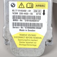 2006-2010 BMW 650i M6 Convertible Airbag Computer 65779145402 OEM Used