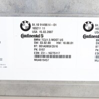 BMW 328i 335i 528i 535i Bluetooth Telematics Control Module 84109149614 OEM Used