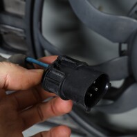 1998-2001 BMW 740i 750i Radiator Cooling Fan 64548380776 OEM Used